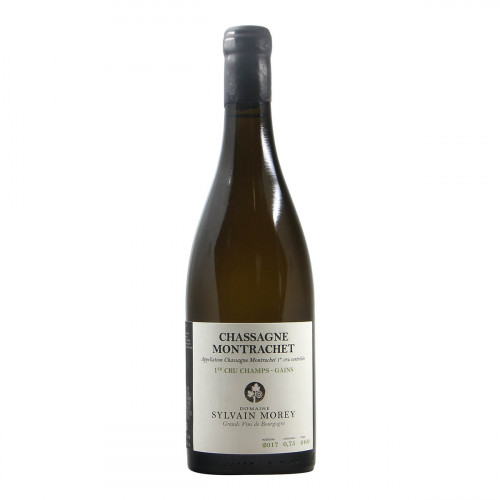 Sylvain Morey Chassagne Montrachet 1er Cru Champs-Gains 2017 Grandi Bottiglie