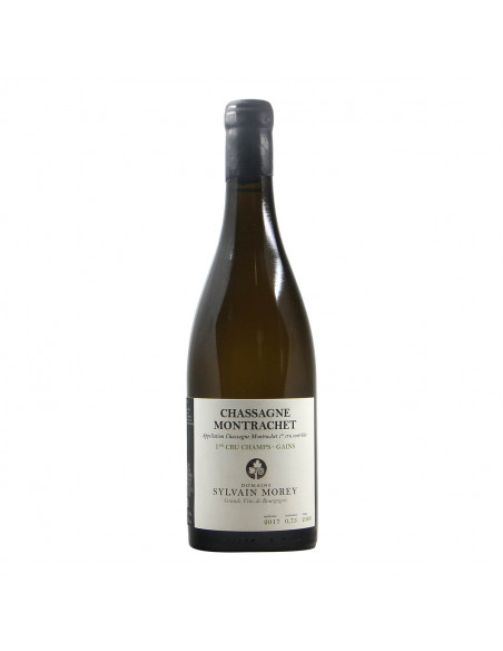 Sylvain Morey Chassagne Montrachet 1er Cru Champs-Gains 2017 Grandi Bottiglie