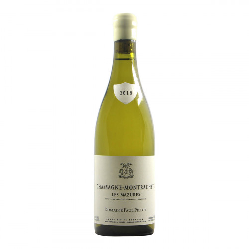 Paul Pillot Chassagne Montrachet Les Mazures 2018 Grandi Bottiglie