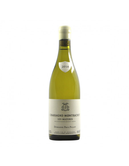 Paul Pillot Chassagne Montrachet Les Mazures 2018 Grandi Bottiglie