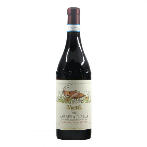 Vietti Barbera d Alba Vigna Vecchia Scarrone 2018 Grandi Bottiglie