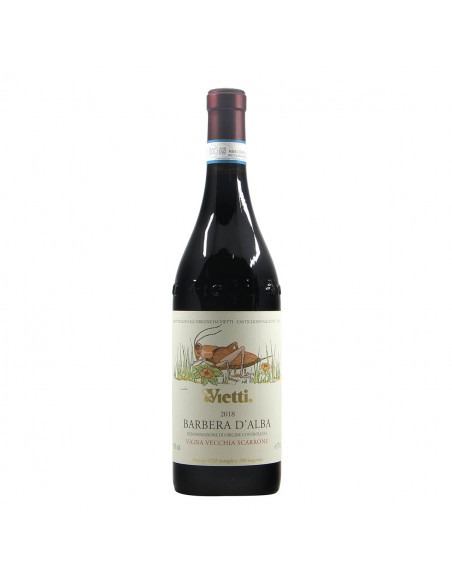 Vietti Barbera d Alba Vigna Vecchia Scarrone 2018 Grandi Bottiglie