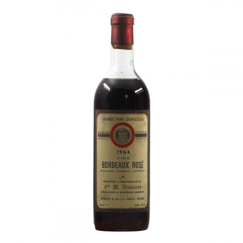 Demoizeau Bordeaux Rose 1964 Grandi Bottiglie