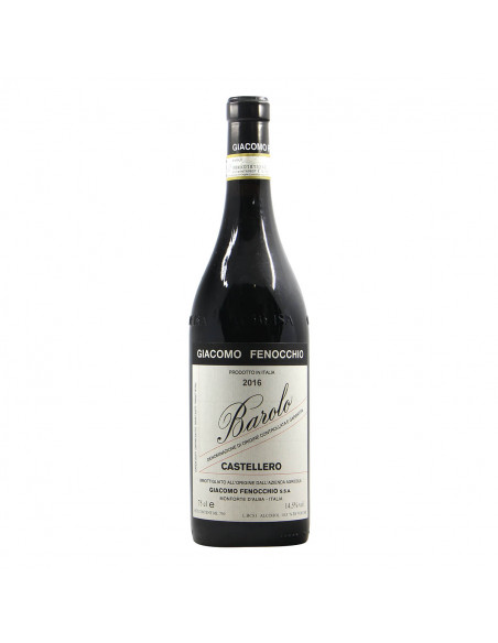 Giacomo Fenocchio Barolo Castellero 2016 Grandi Bottiglie