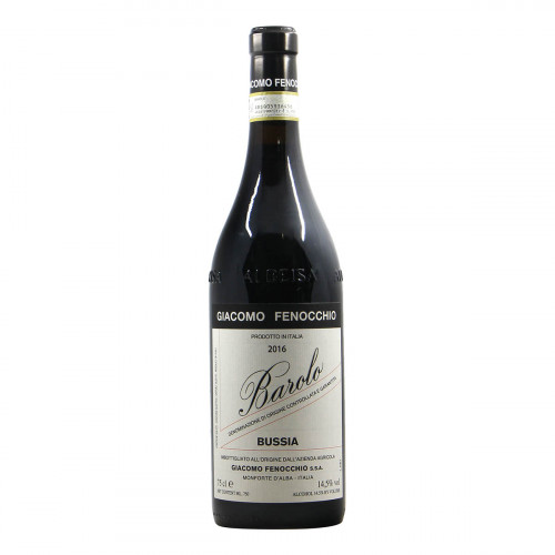 Giacomo Fenocchio Barolo Bussia 2016 Grandi Bottiglie