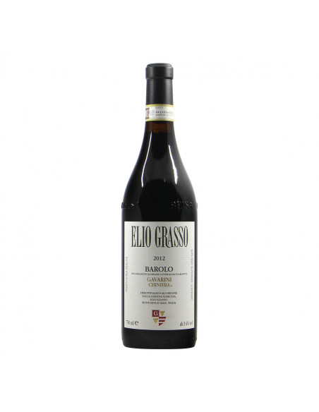 Elio Grasso Barolo Gavarinni Chiniera 2012 Grandi Bottiglie