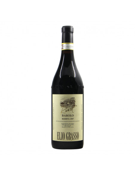 Elio Grasso Barolo Riserva Runcot 2007 Grandi Bottiglie