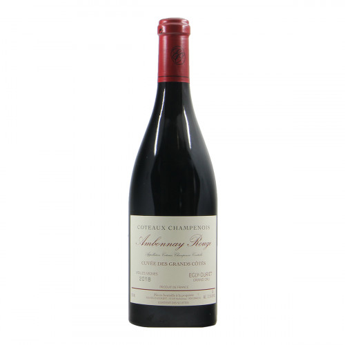 Egli-Ouriet Champagne AOC Coteaux Champenoise Cuvée des grands cotes grandi Bottiglie