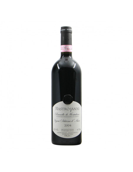 Mastrojanni Brunello di Montalcino Schiena d Asino 2004 Grandi Bottiglie