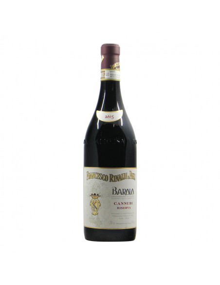 Francesco Rinaldi Barolo Cannubi Riserva 2015 Grandi Bottiglie