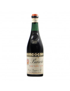 Borgogno Barolo Riserva 1957 Grandi Bottiglie