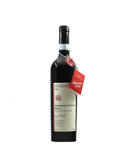 Praesidium Montepulciano d Abruzzo Riserva 2016 Grandi Bottiglie