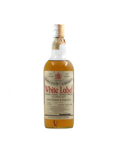 WHITE LABEL DEWAR FINEST SCOTCH WHISKY 75CL (NV)