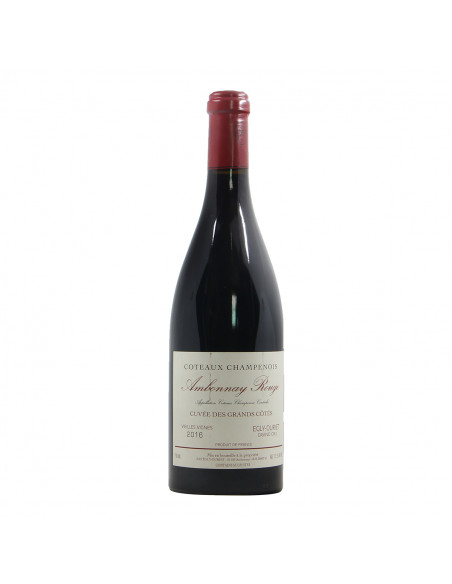 Coteaux Champenois AOC "Cuvée des Grands Côtes" Ambonnay Rouge 2016 Egly-Ouriet
