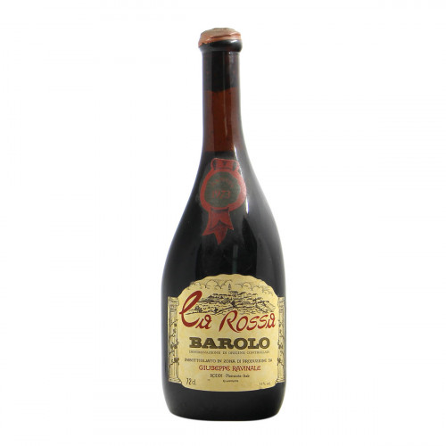 giuseppe Ravinale Barolo Ca Rossa 1973 Grandi Bottiglie