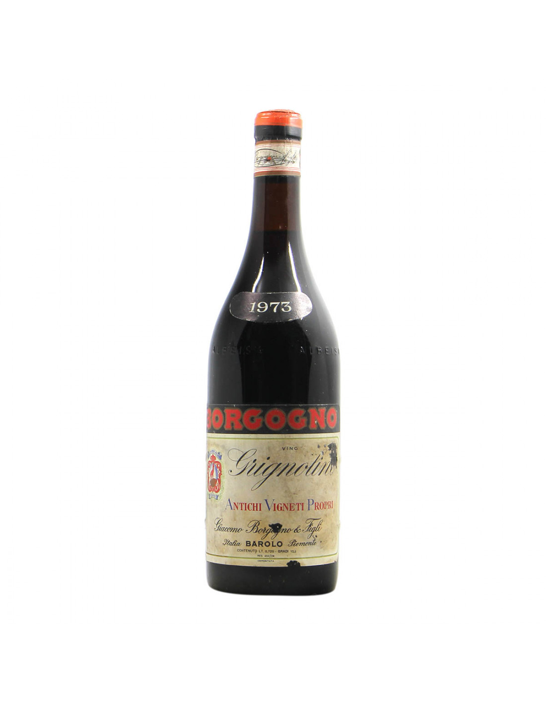 Borgogno Giacomo Grignolino 1973 Grandi Bottiglie