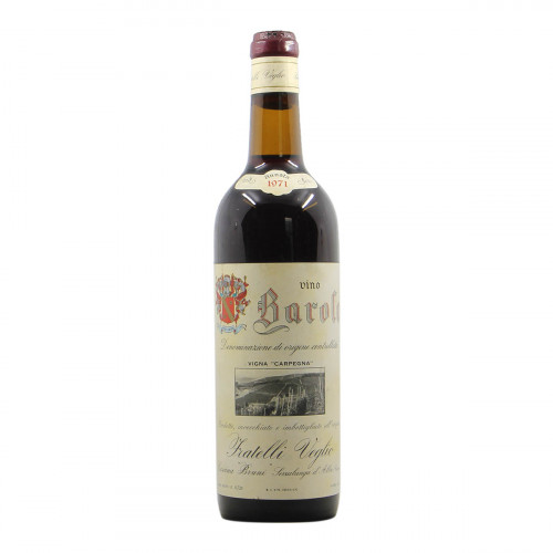Fratelli Veglio Barolo Vigna Carpegna 1971