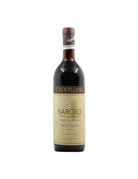 Cappellano Barolo 1980 Fronte