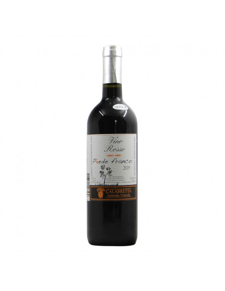 Calabretta Vino Rosso Piedefranco 2019 Grandi Bottiglie