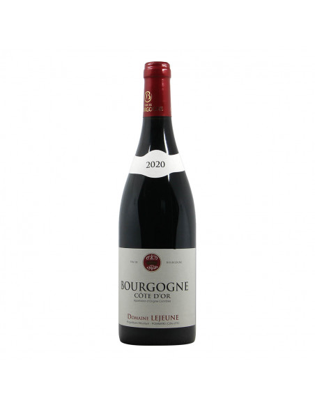 Domaine Lejeune Bourgogne Cote d Or Rouge 2020 Grandi Bottiglie
