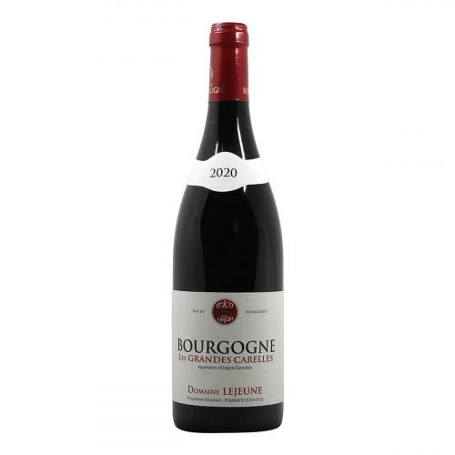 Domaine Lejeune Bourgogne Rouge Les Grandes Carelles 2020 Grandi Bottiglie