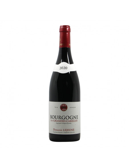 Domaine Lejeune Bourgogne Rouge Les Grandes Carelles 2020 Grandi Bottiglie