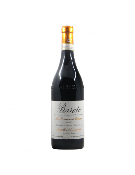 Fratelli Alessandria Barolo San Lorenzo di Verduno 2016 Grandi Bottiglie