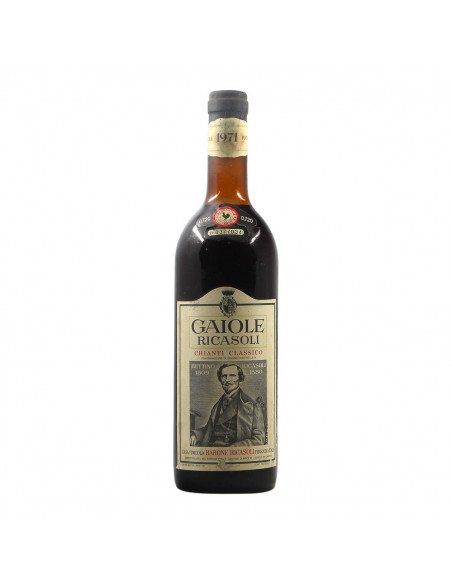 BArone Ricasoli Chianti Classico Gaiole 1971