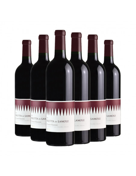 Chianti Classico "Filetta di Lamole" 2019 Fontodi - Pack of 6