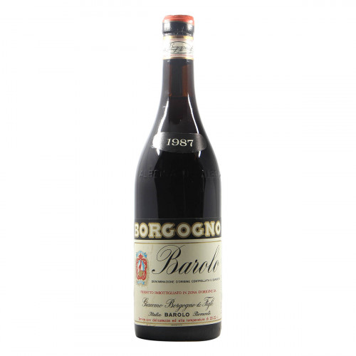 Borgogno Barolo 1987 Grandi Bottiglie