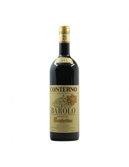 Giacomo Conterno Barolo Riserva Monfortino 2015 Grandi Bottiglie