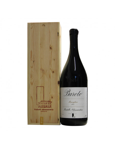 Fratelli Alessandria Barolo Monvigliero Doppio Magnum 2017 Grandi Bottiglie