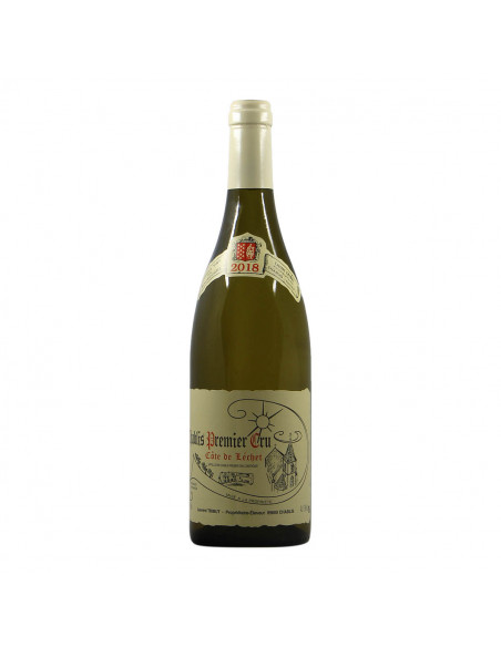 Laurent Tribut Chablis 1er Cru Cote de Lechet 2018 Grandi Bottiglie