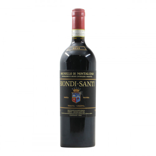 Biondi Santi Brunello di Montalcino 2015 Grandi Bottiglie