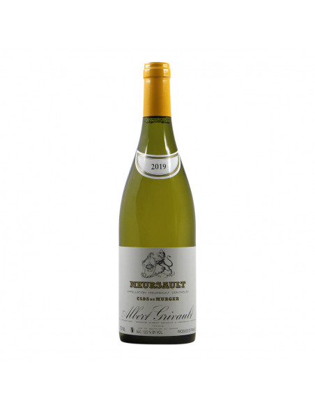 Albert Grivault Meursault Clos du Murger 2019 Grandi Bottiglie