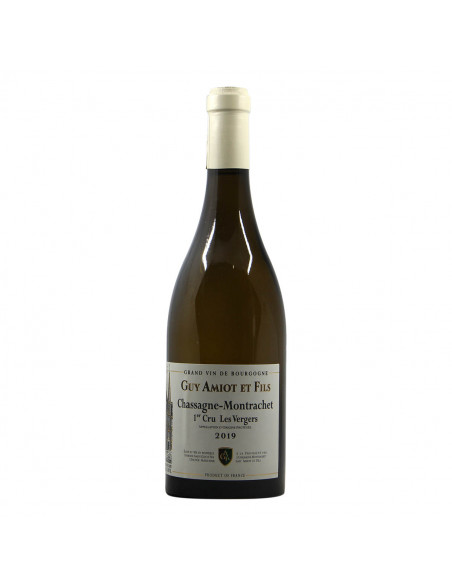 Guy Amiot Chassagne Montrachet 1er Cru Les Vergers 2019 Grandi Bottiglie