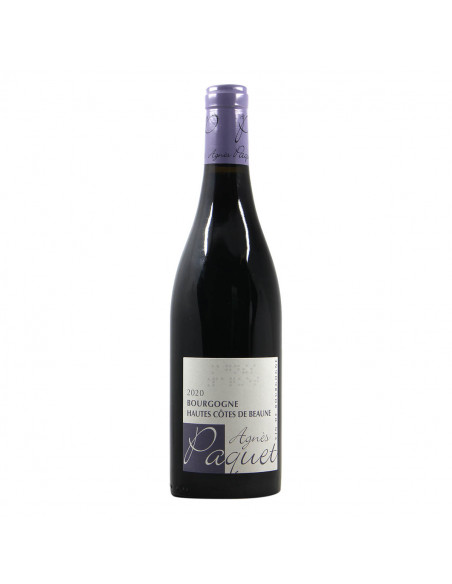 Agnes Paquet Bourgogne Hautes Cotes de Beaune Rouge 2020 Grandi Bottiglie