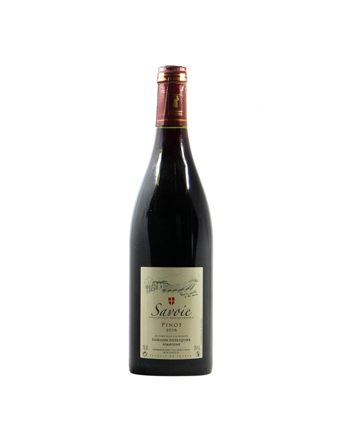 Domaine Dupasquier Savoie Pinot Noir 2018 Grandi Bottiglie