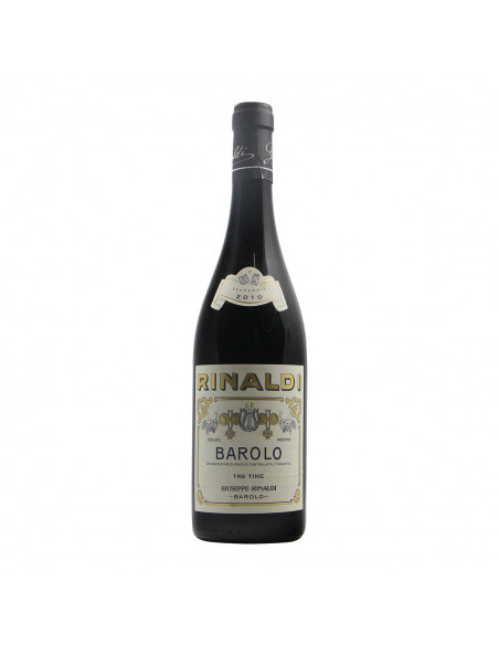 Giuseppe Rinaldi Barolo Tre Tine 2010 Grandi Bottiglie
