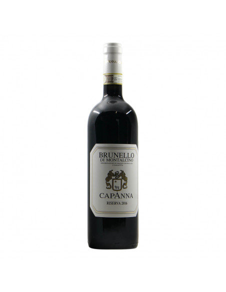 Capanna Brunello di Montalcino Riserva 2016 Grandi Bottiglie