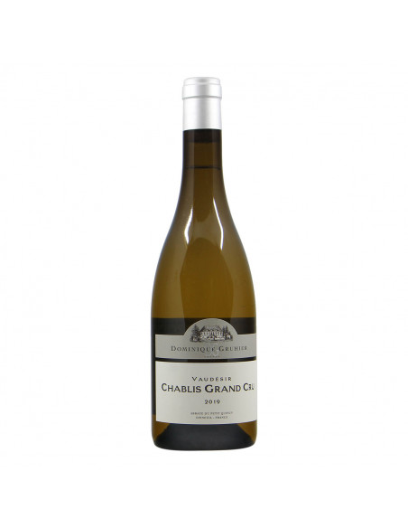 Domaine Dominique Gruhier Chablis Grand Cru Vaudesir 2019 Grandi Bottiglie