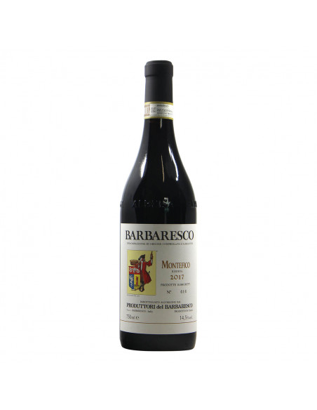 Produttori del Barbaresco Barbaresco Riserva Montefico 2017 Grandi Bottiglie