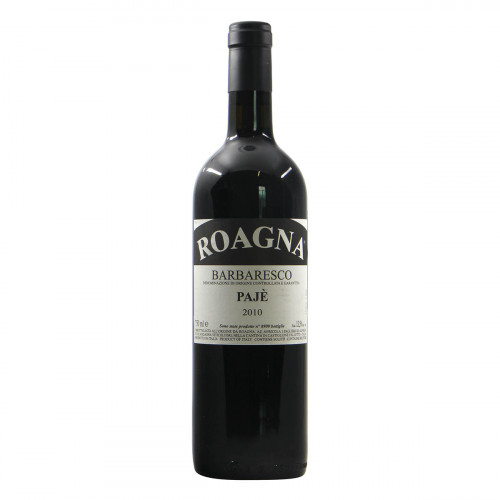 Roagna Barbaresco Paje 2010 Grandi Bottiglie