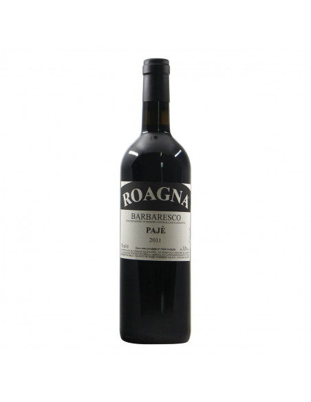Roagna Barbaresco Paje 2011 Grandi Bottiglie
