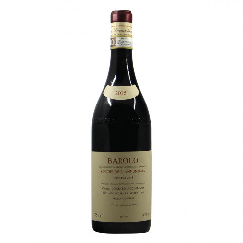 Accomasso Barolo Riserva Rocche dell Annunziata 2015 Grandi Bottiglie