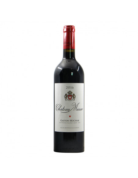 Gaston Hochar Chateau Musar rosso 2016 Grandi Bottiglie