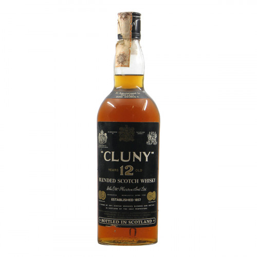 CLUNY BLENDED SCOTCH WHISKY 12 YO 75 CL     NV