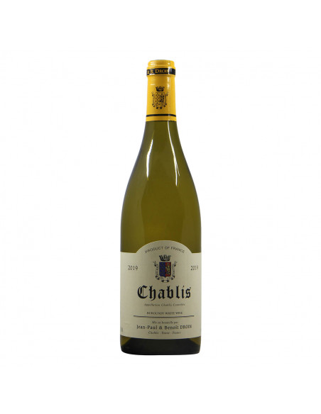 Droin Chablis 2019 Grandi Bottiglie
