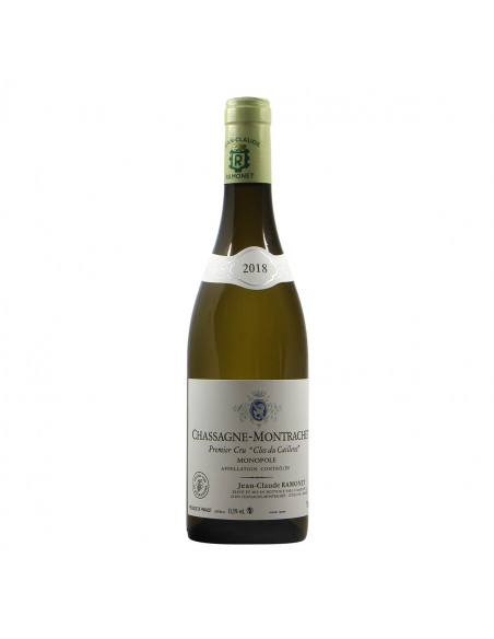 Ramonet Chassagne Montrachet 1er Cru Clos du Caillerets 2018 Grandi Bottiglie