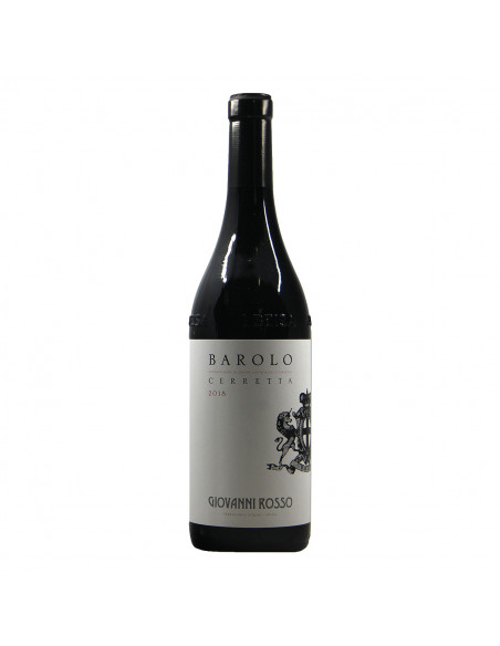 Giovanni Rosso Barolo Cerretta 2018 Grandi Bottiglie